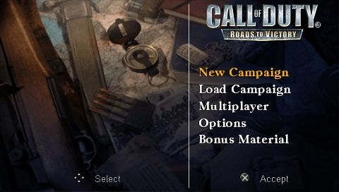 Call of Duty Roads to Victory screenshot 3 for PSP
